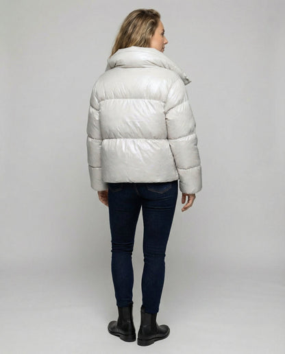 Sienna | Oversized High Collar Puffer Jacket
