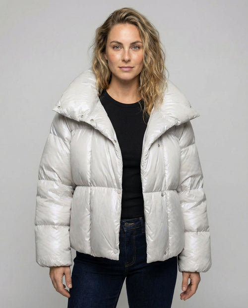 Sienna | Oversized High Collar Puffer Jacket