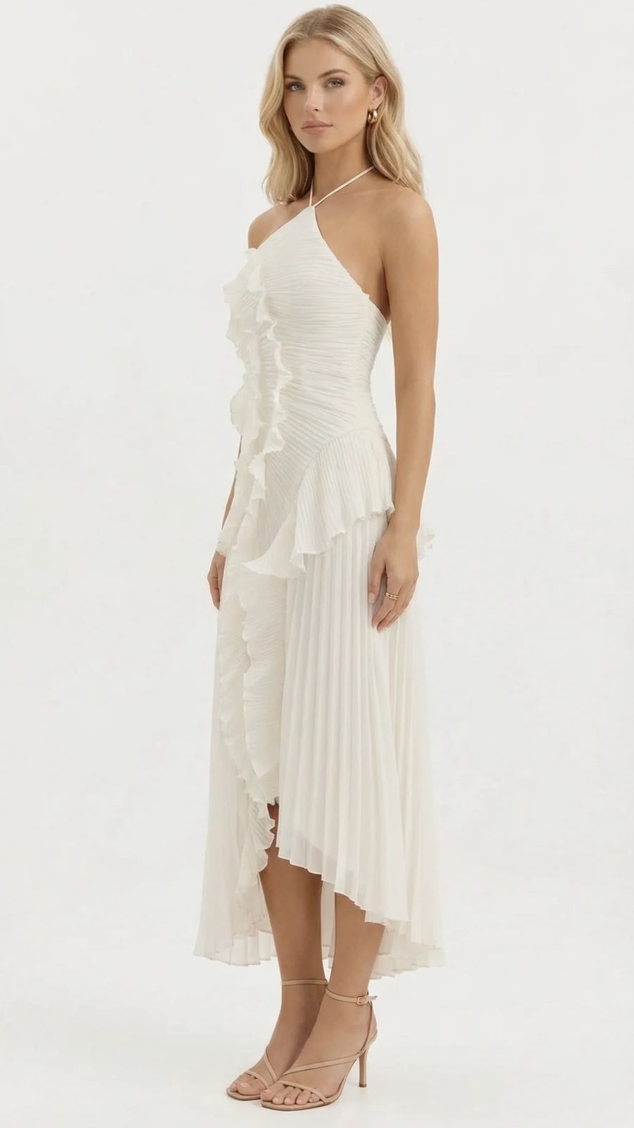 Sienna Ruffle Maxi Dress