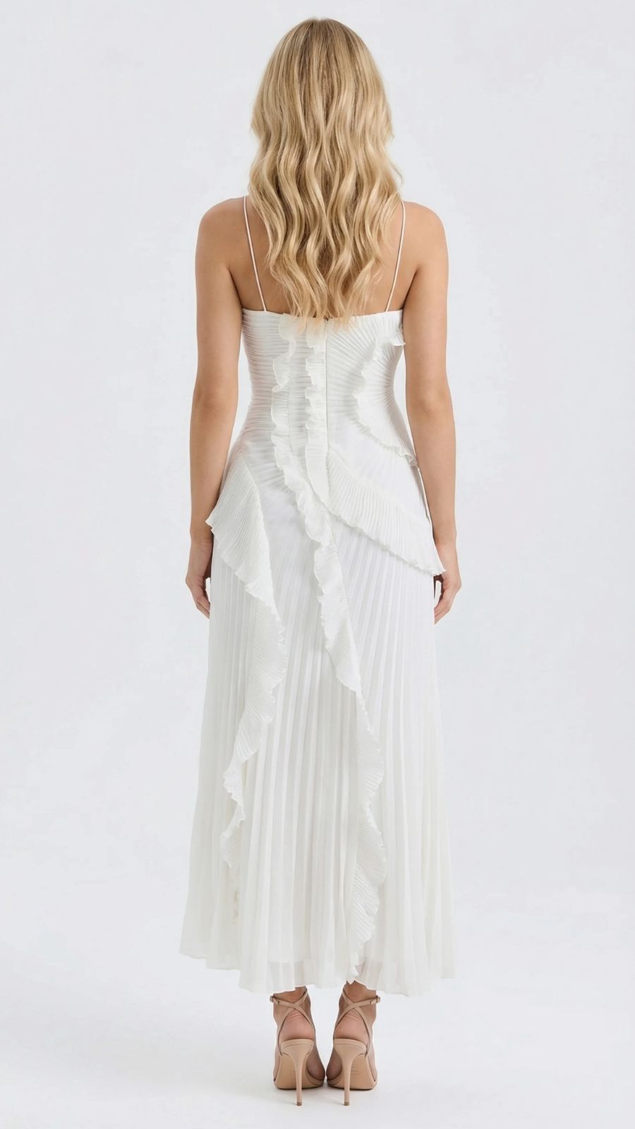 Sienna Ruffle Maxi Dress