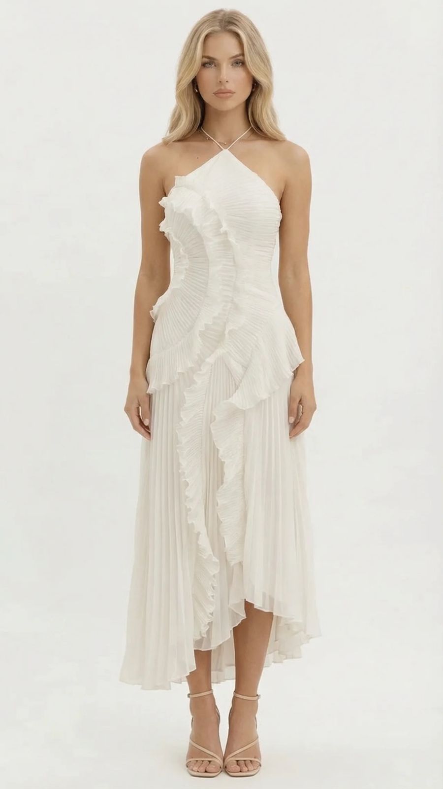 Sienna Ruffle Maxi Dress