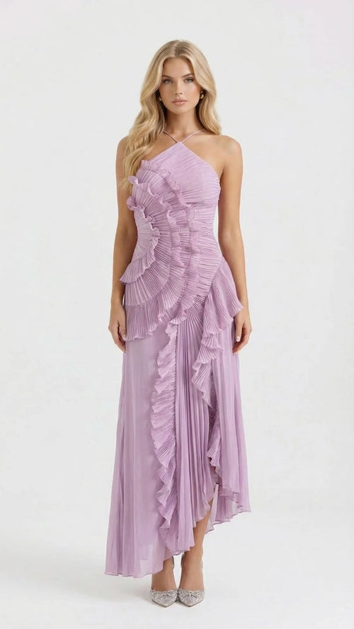 Sienna Ruffle Maxi Dress