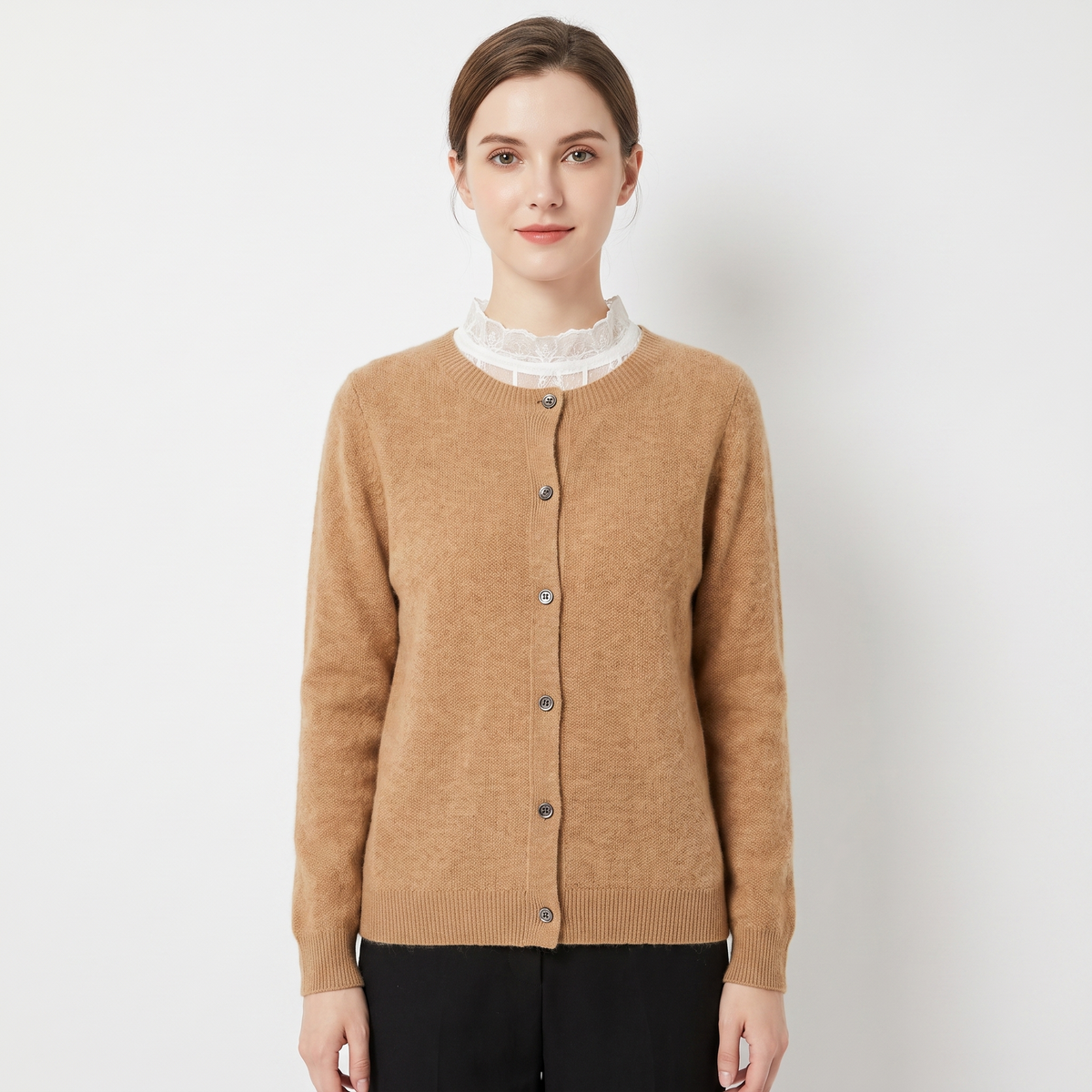 Sienna | Slim Fit Button-Front Cardigan