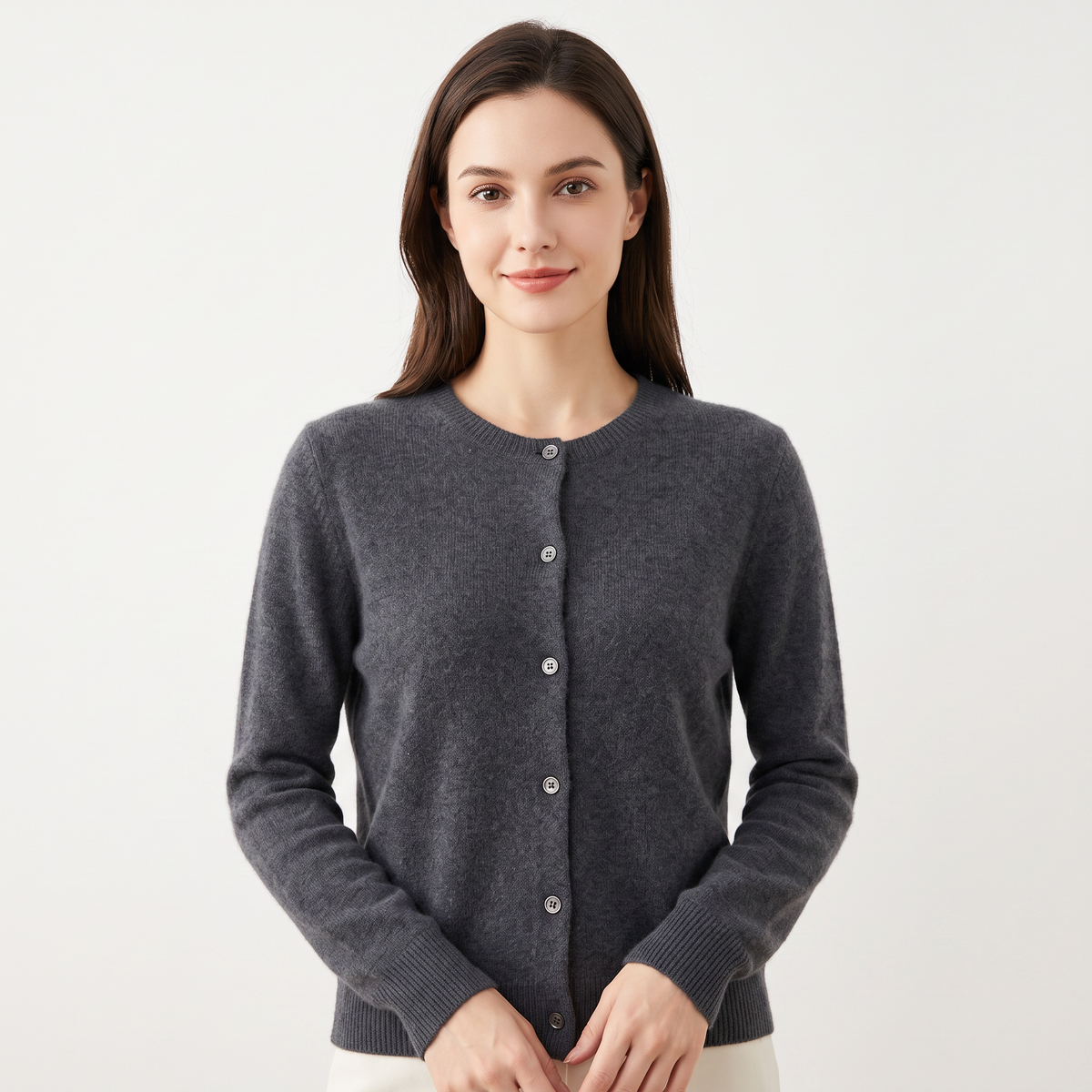 Sienna | Slim Fit Button-Front Cardigan
