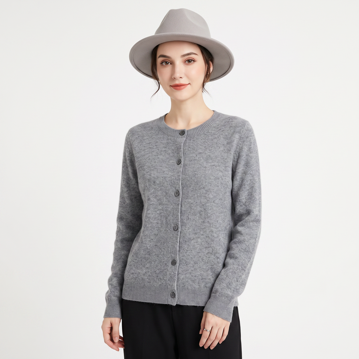 Sienna | Slim Fit Button-Front Cardigan