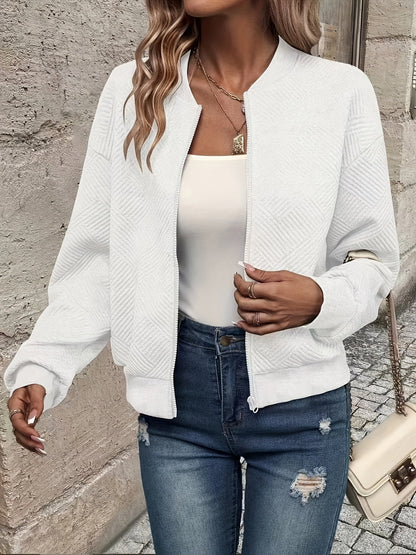 Solene | Relaxed Fit Lightweight Zip-Up Jacket