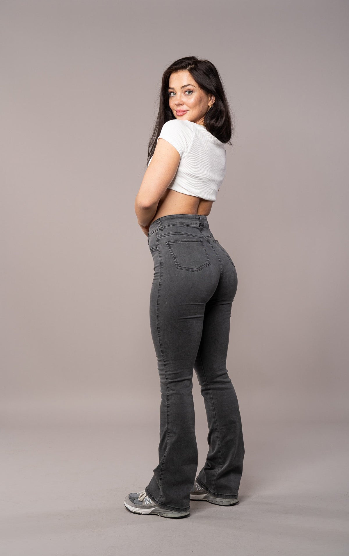 Taisha | Curve Love Flare Jeans