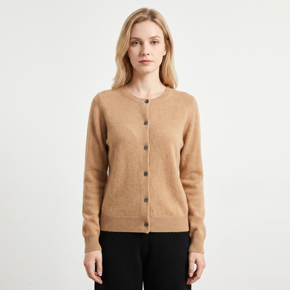 Thistle | Wool Knit Button-Up Cardigan