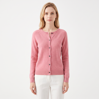 Thistle | Wool Knit Button-Up Cardigan