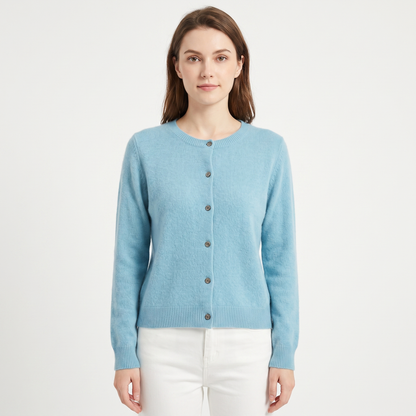Thistle | Wool Knit Button-Up Cardigan