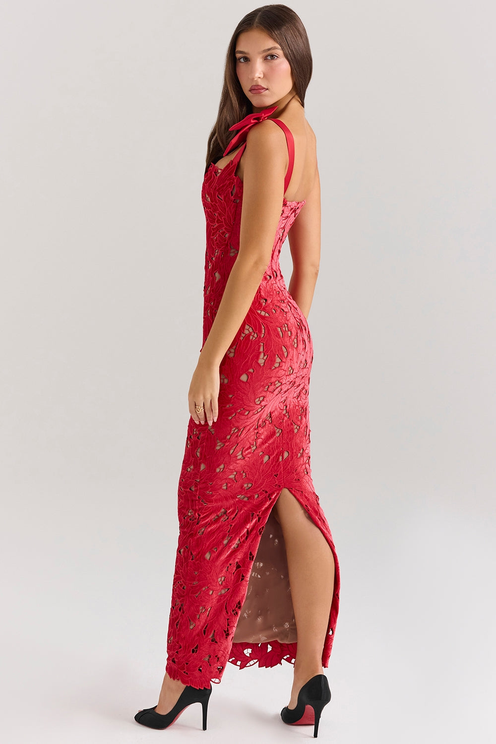 Tiffany Ruched Maxi Dress