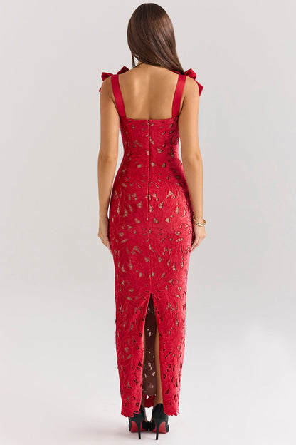 Tiffany Ruched Maxi Dress