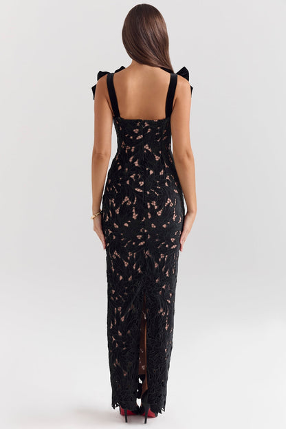 Tiffany Ruched Maxi Dress