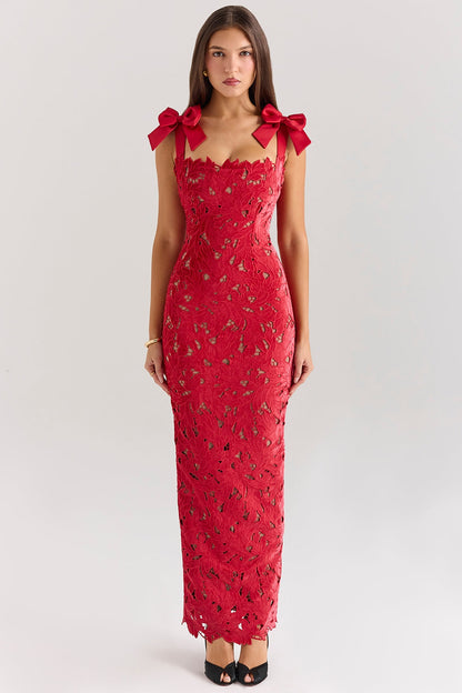 Tiffany Ruched Maxi Dress
