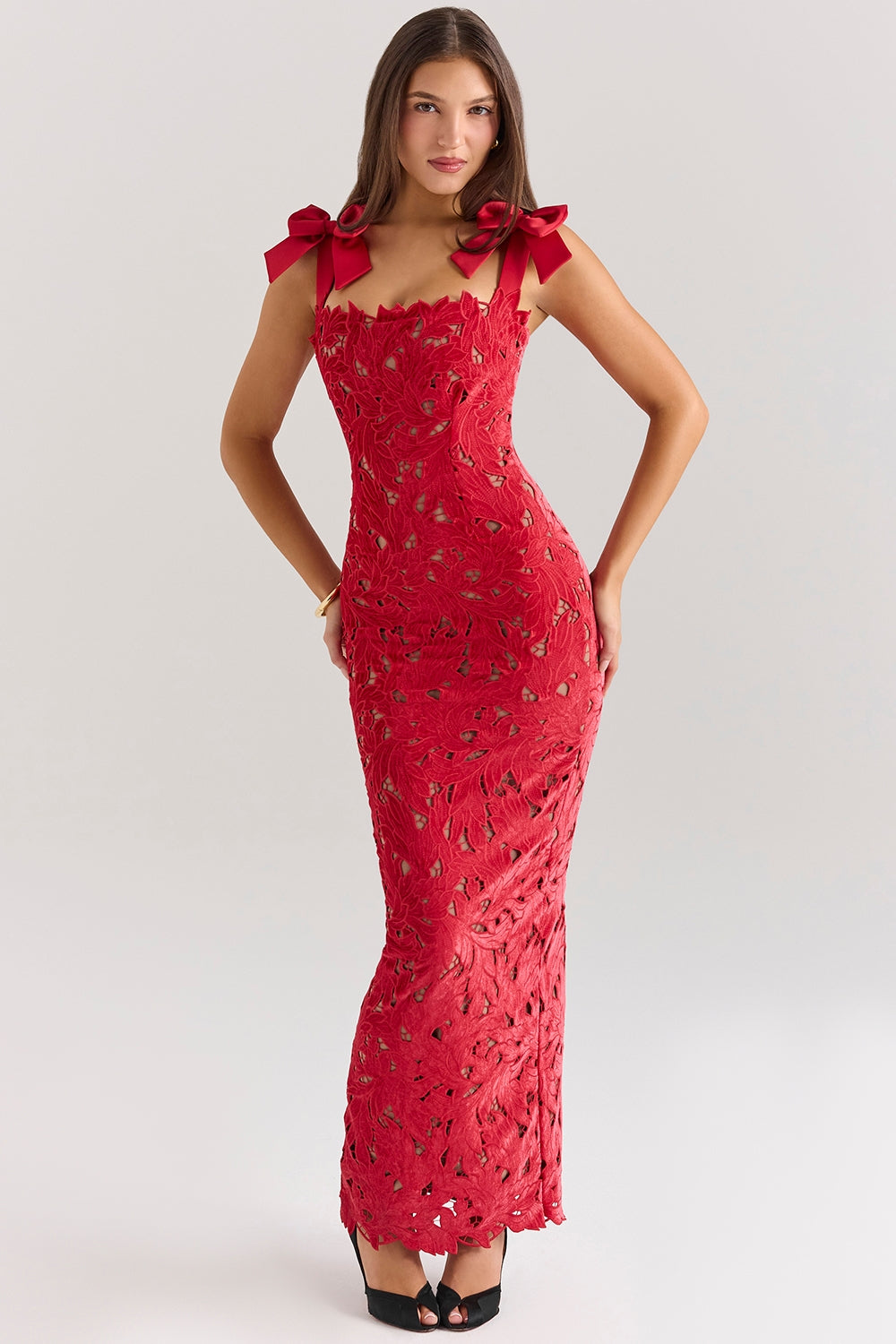 Tiffany Ruched Maxi Dress