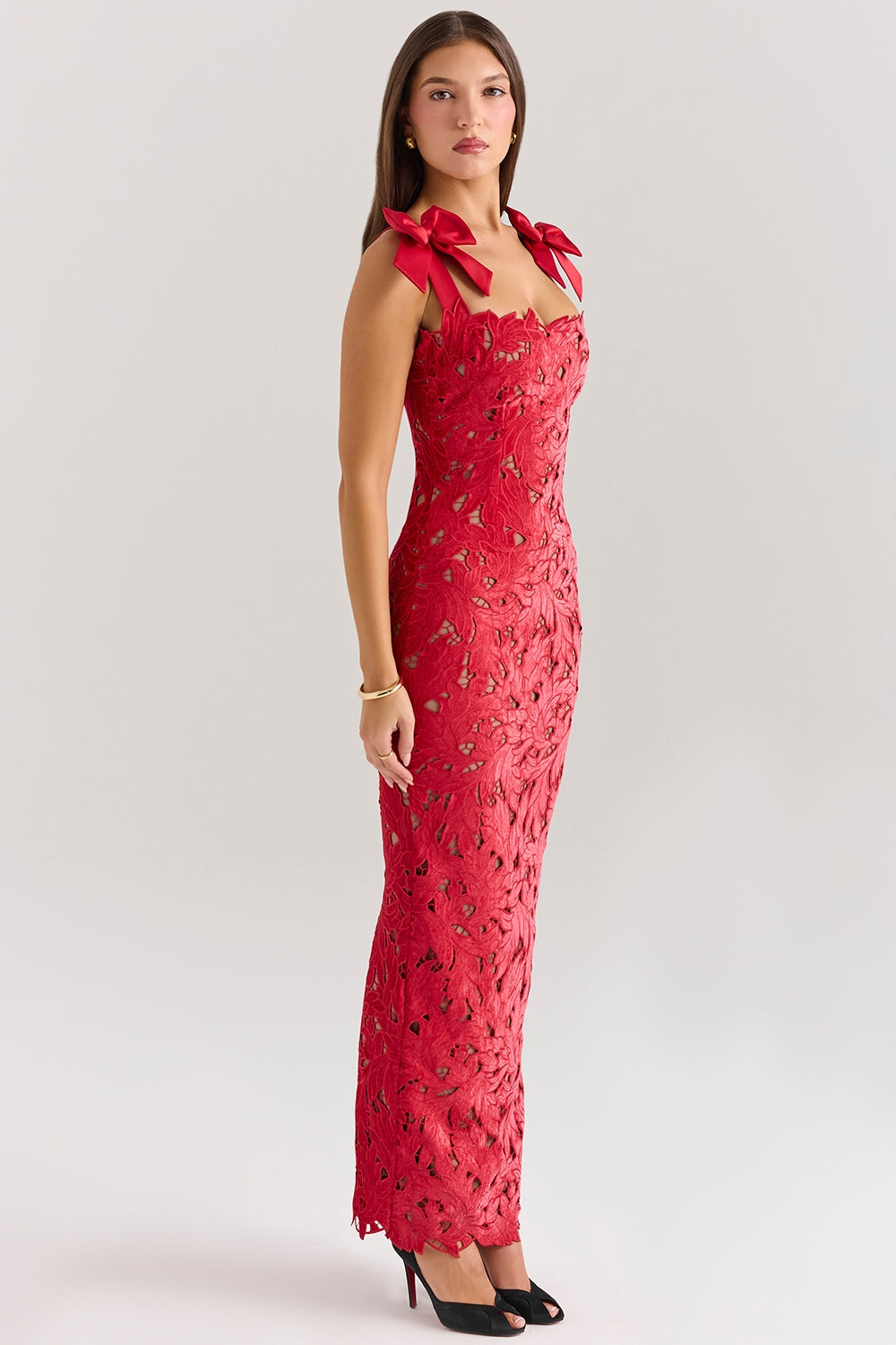 Tiffany Ruched Maxi Dress