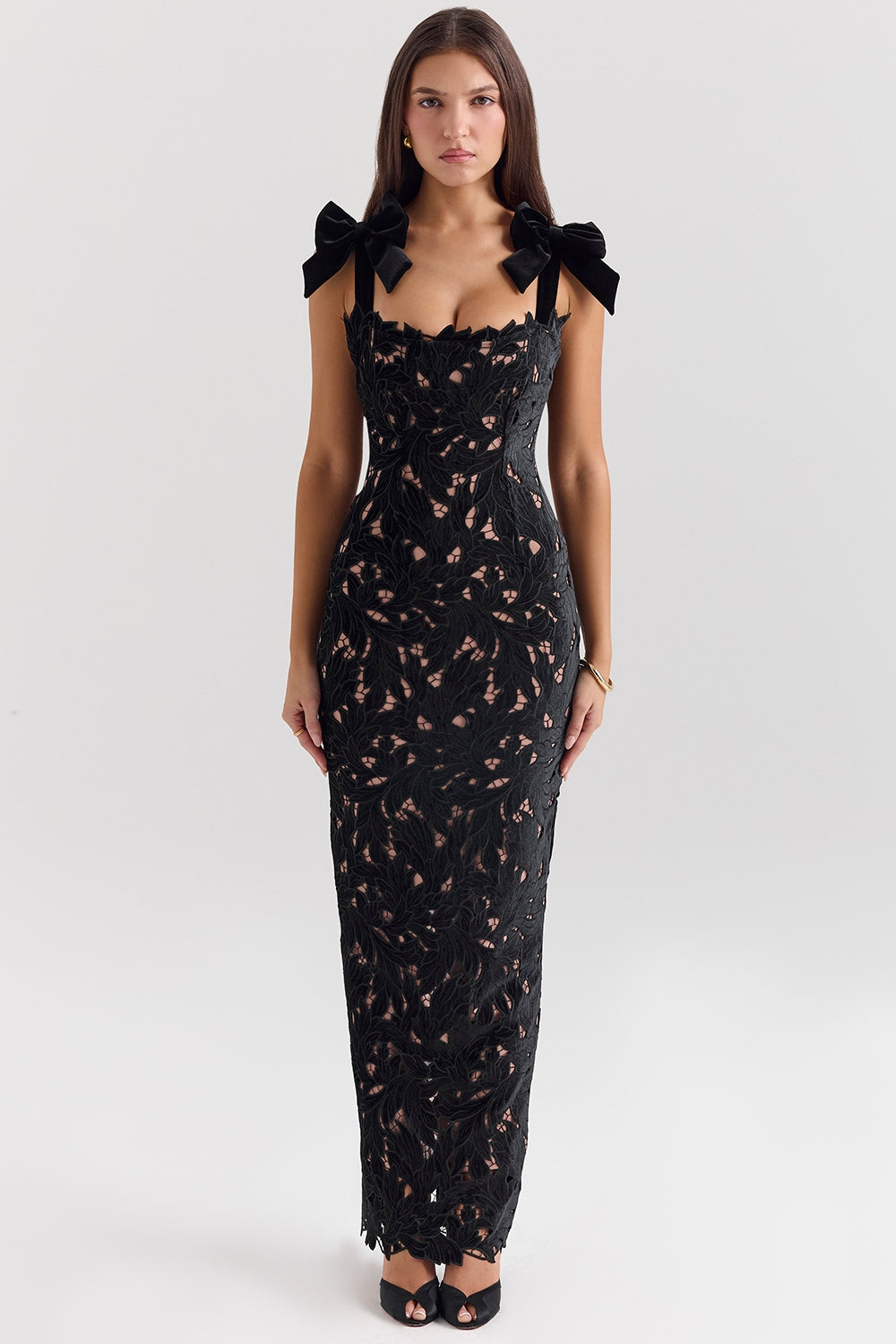 Tiffany Ruched Maxi Dress