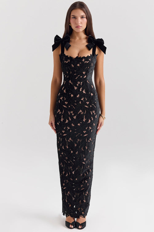 Tiffany Ruched Maxi Dress
