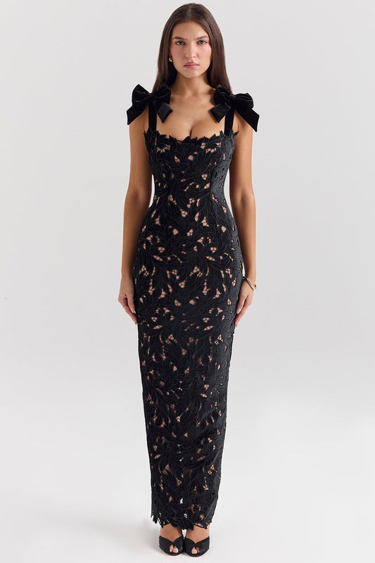Tiffany Ruched Maxi Dress
