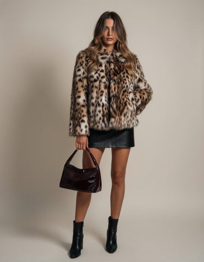 Valerisse | Leopard Faux Fur Jacket