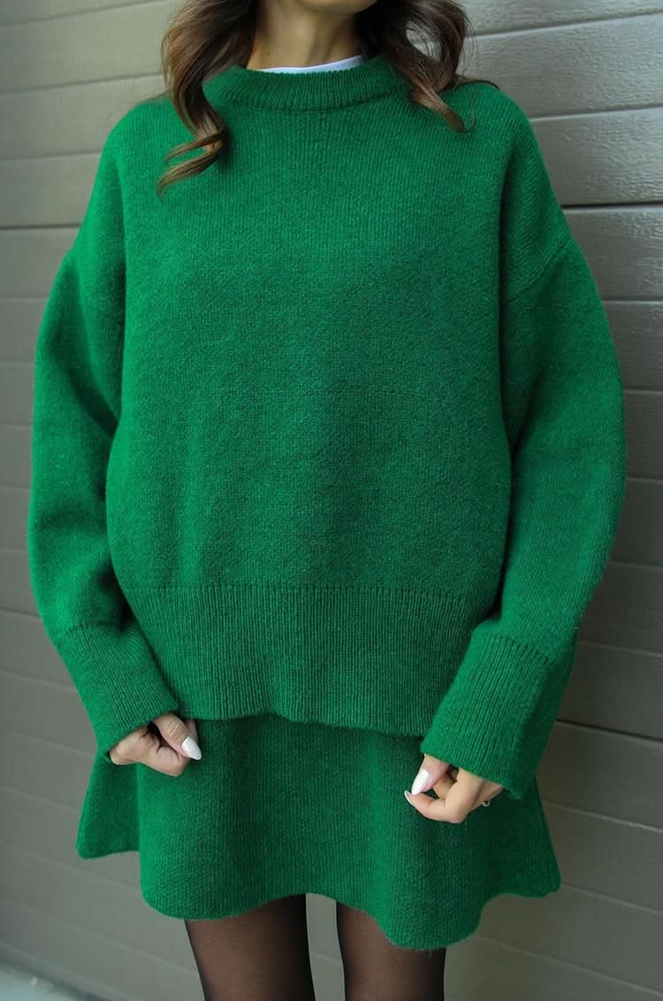 Violet Knit Two Piece Set