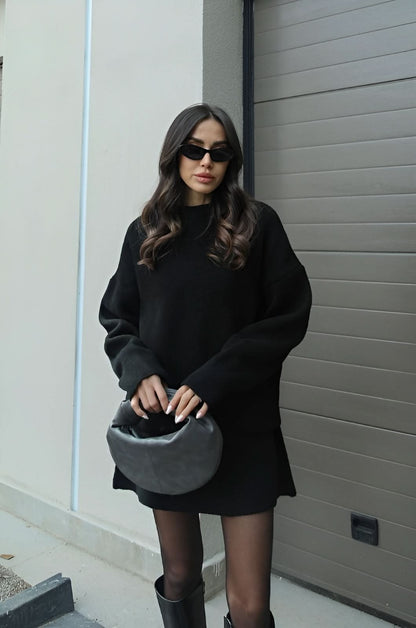 Violet Knit Two Piece Set
