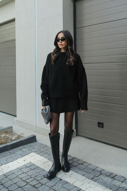 Violet Knit Two Piece Set