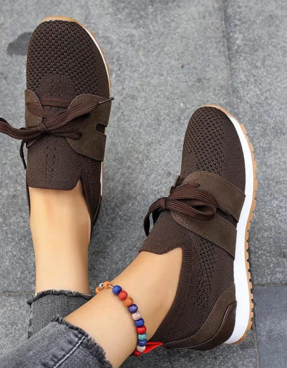 Wanda | Orthopedic Arch Support Breathable Knit Walking Shoes