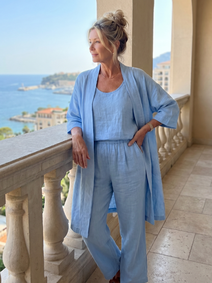 Yael | Three Piece Relaxed Top Pant Set