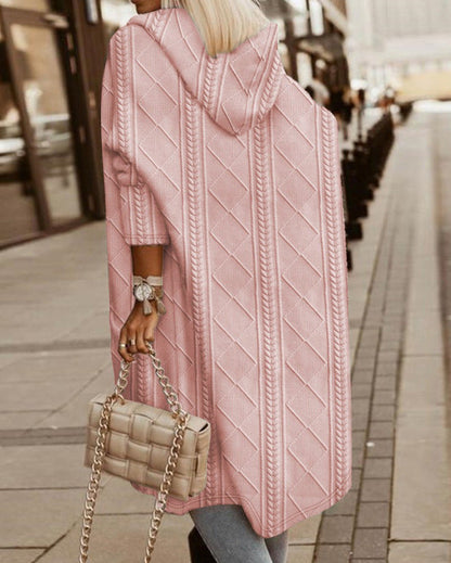 Fleur | Hooded Longline Cardigan