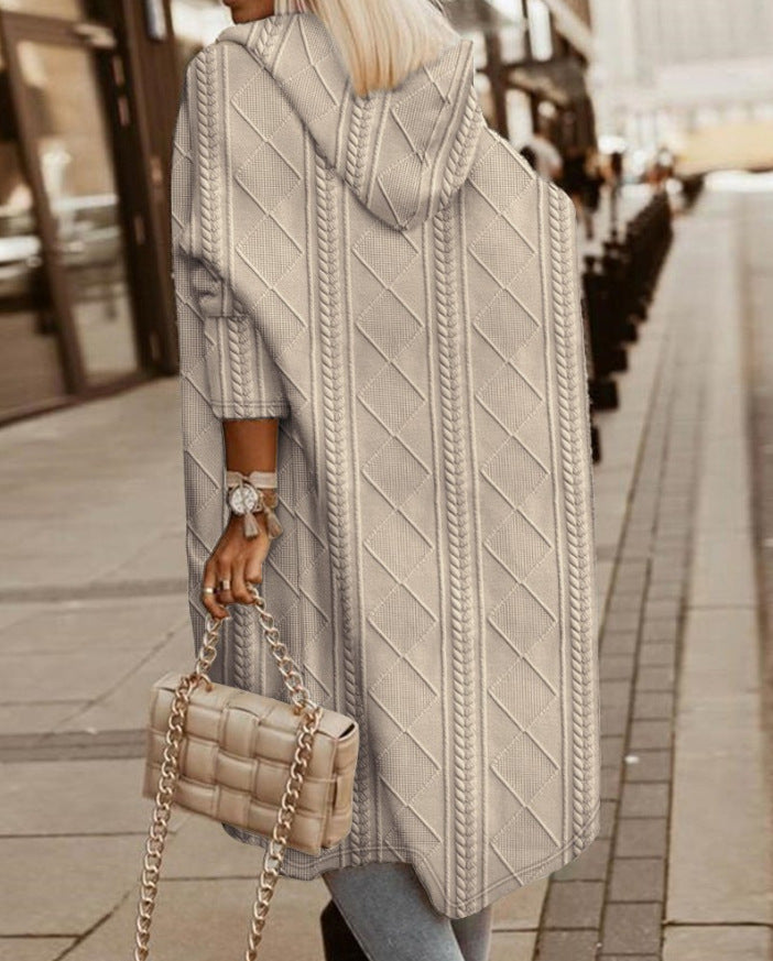 Fleur | Hooded Longline Cardigan