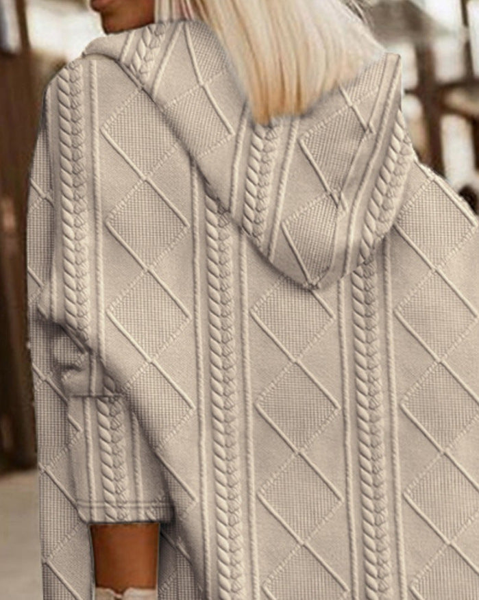 Fleur | Hooded Longline Cardigan