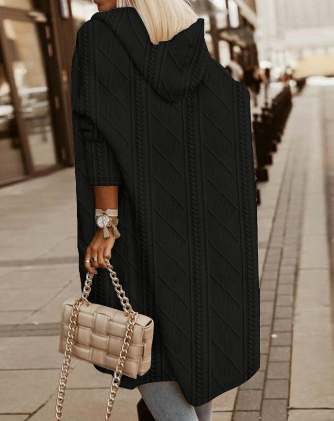 Fleur | Hooded Longline Cardigan