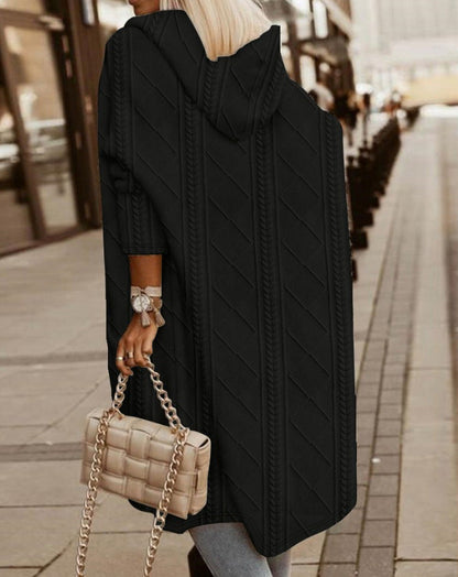 Fleur | Hooded Longline Cardigan