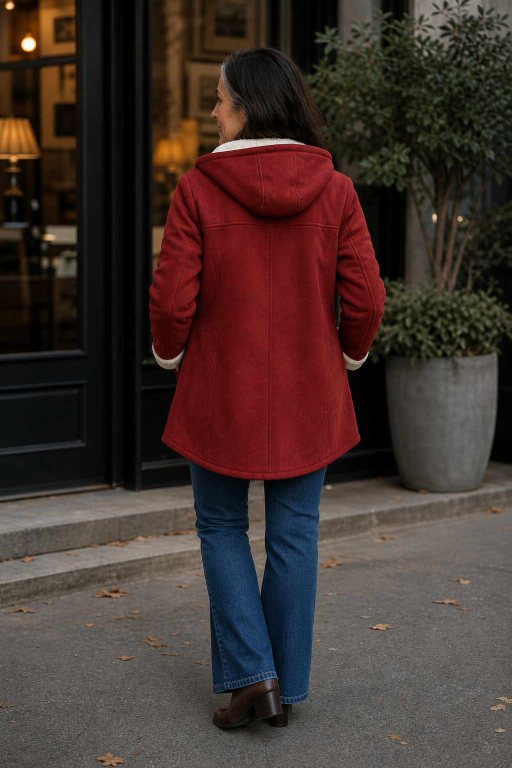Aurelia | Sherpa Lined Toggle Duffle Coat