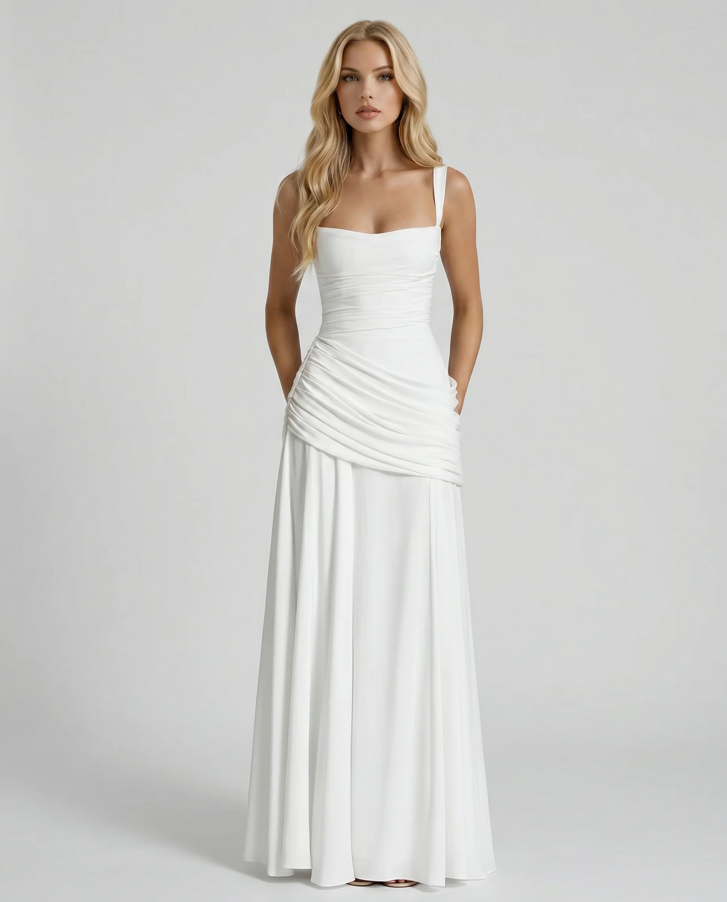 Ruched Maxi Dress