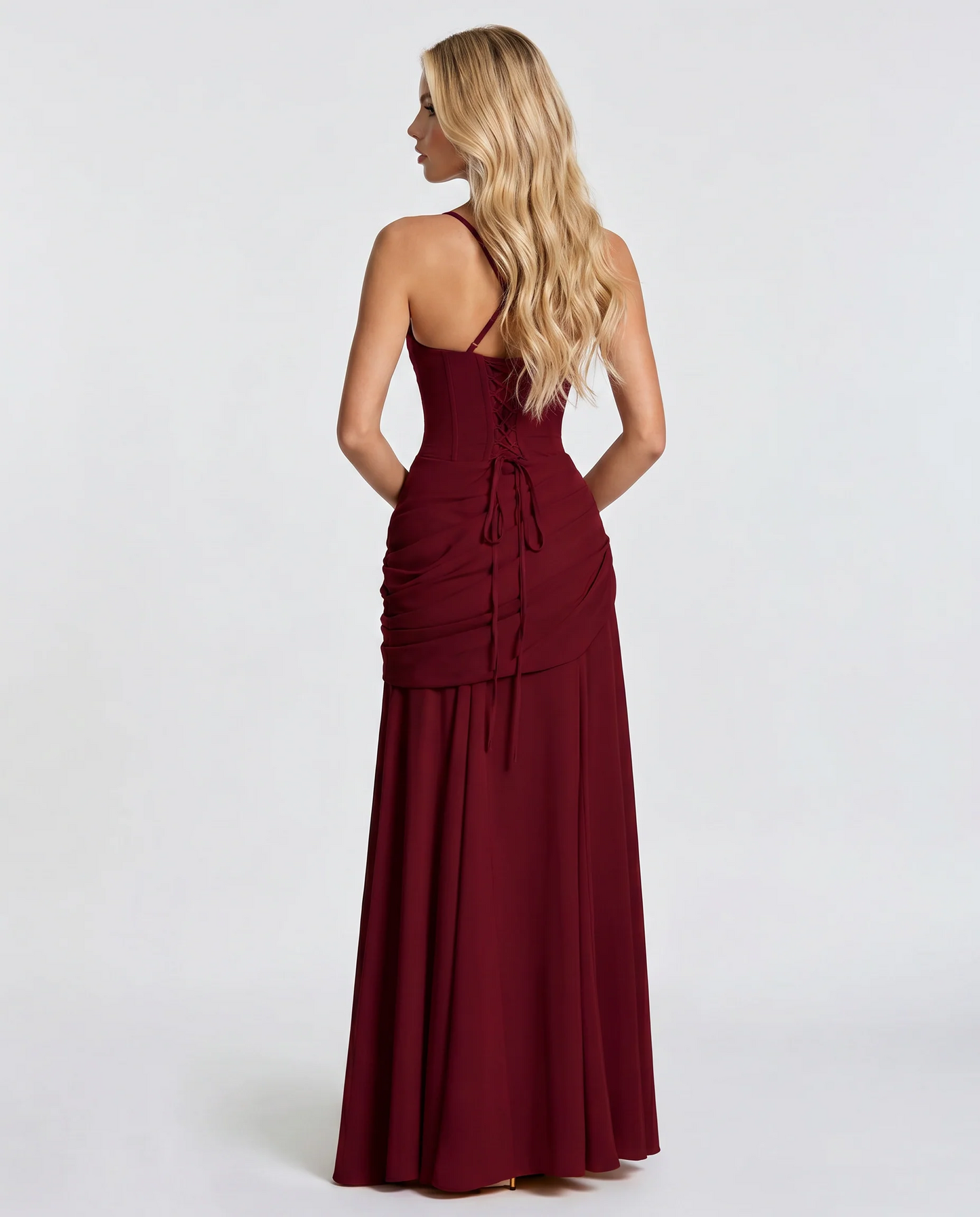 Ruched Maxi Dress