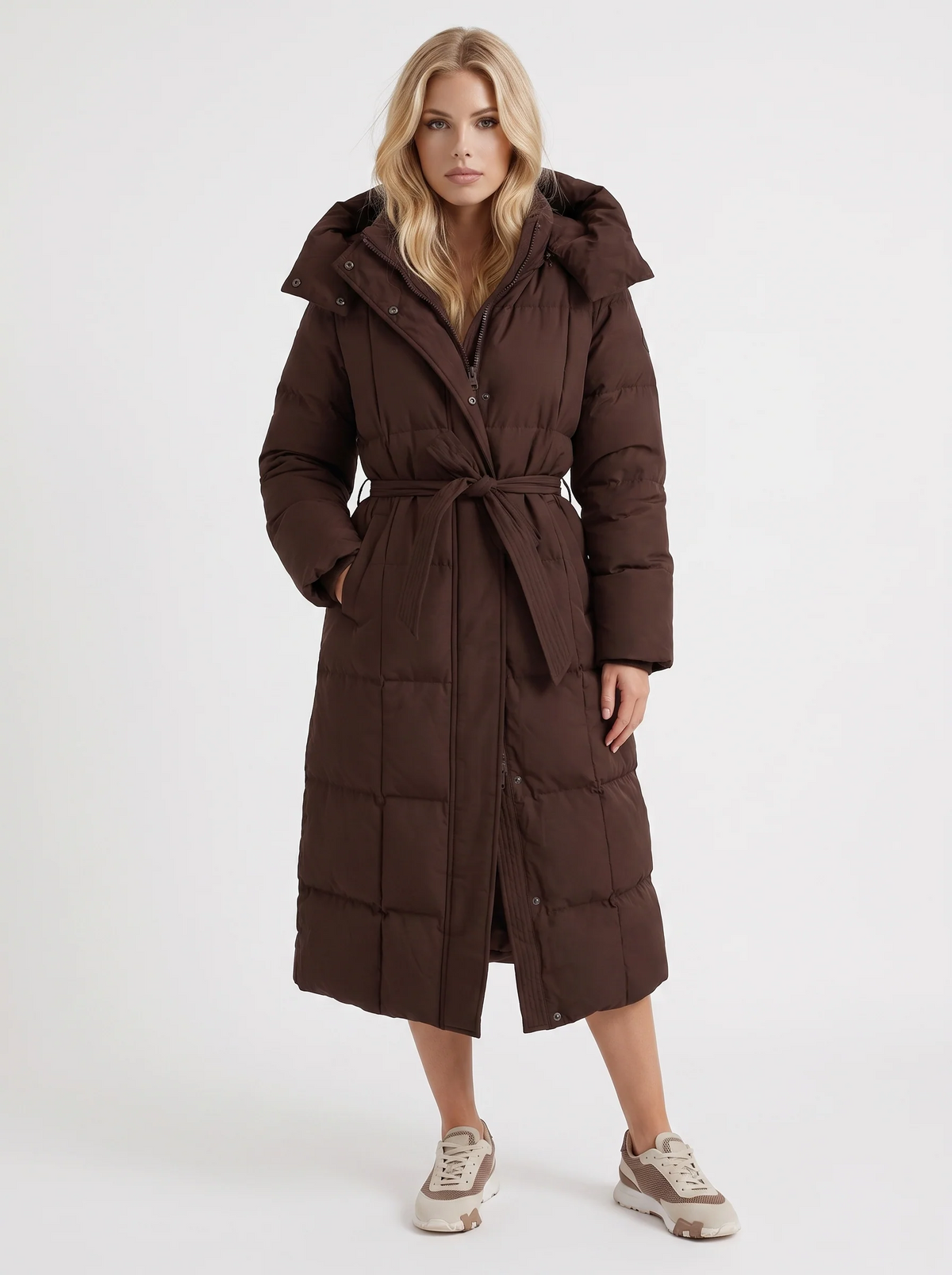 Odette | Quilted Hooded Puffer Coat
