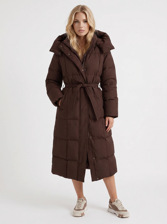 Odette | Quilted Hooded Puffer Coat