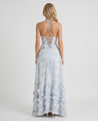 Giselle Ruffle Tiered Maxi Dress