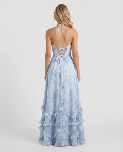 Giselle Ruffle Tiered Maxi Dress