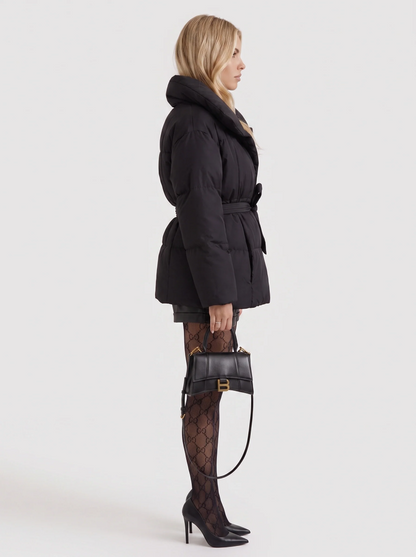 Odalys | Belted Puffer Jacket