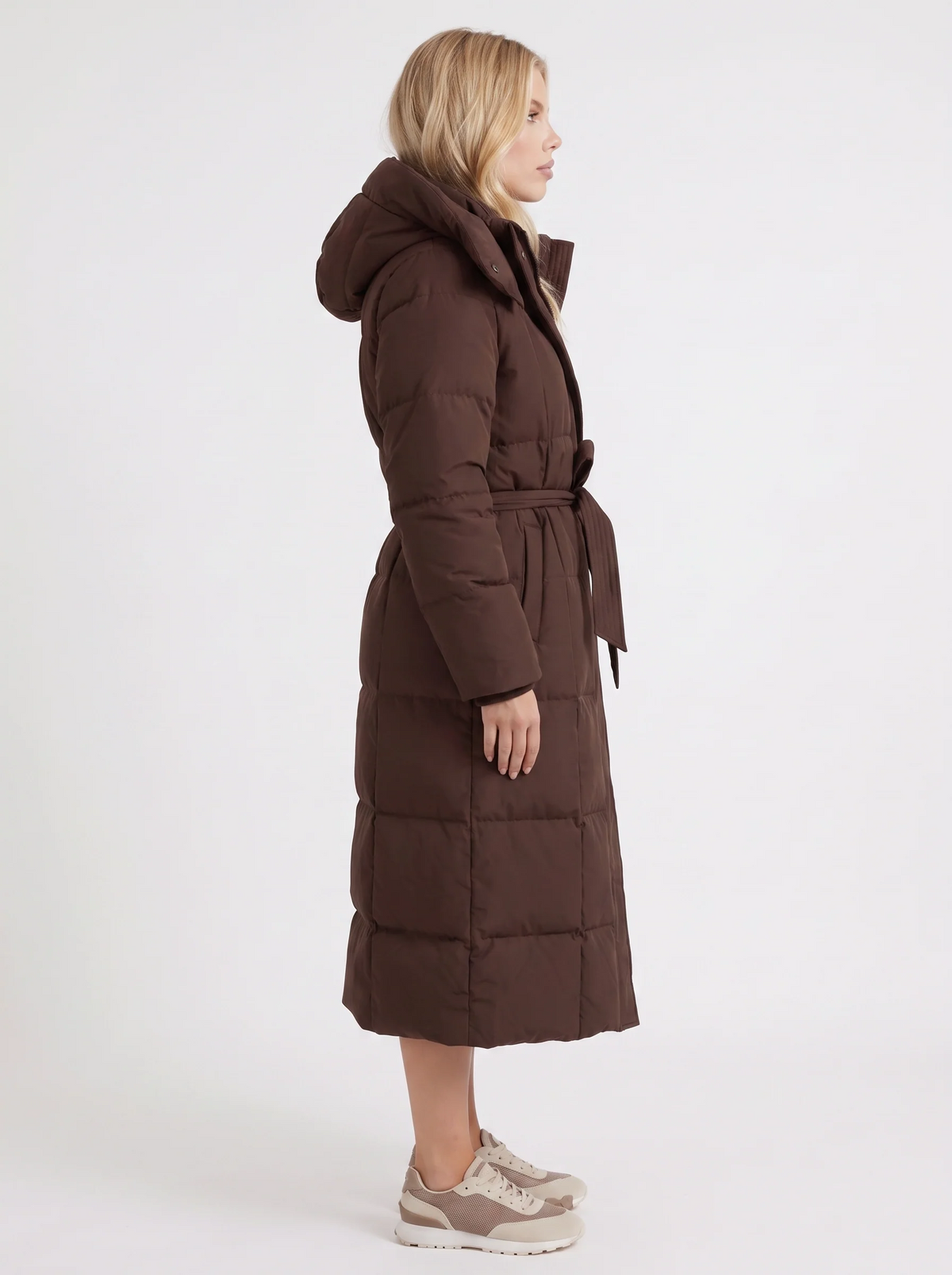 Odette | Quilted Hooded Puffer Coat