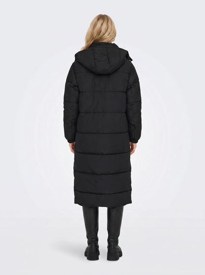 Arabella | Longline Hooded Puffer Coat
