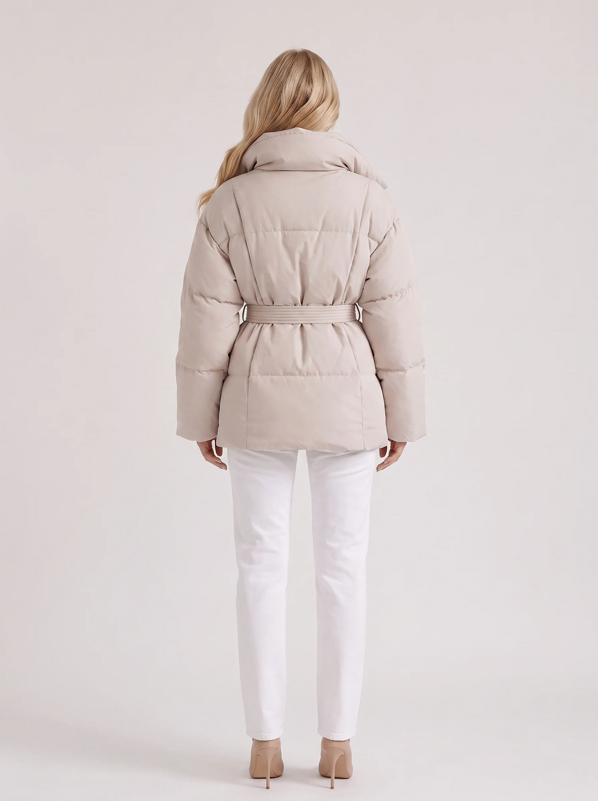Odalys | Belted Puffer Jacket