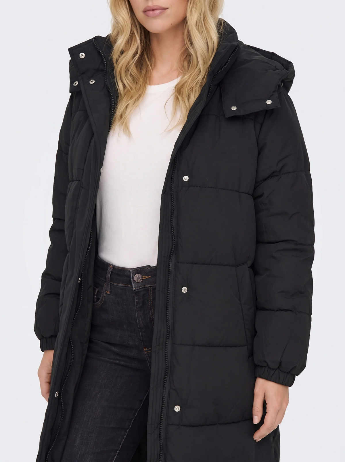 Arabella | Longline Hooded Puffer Coat