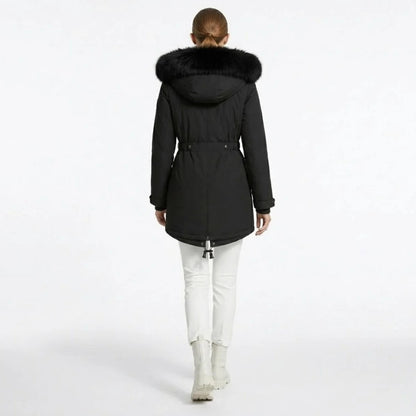 Hailey | Faux Hooded Parka Jacket