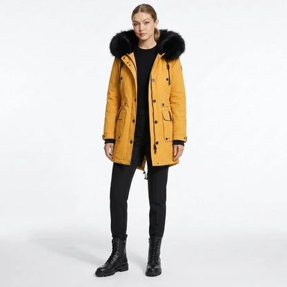 Hailey | Faux Hooded Parka Jacket