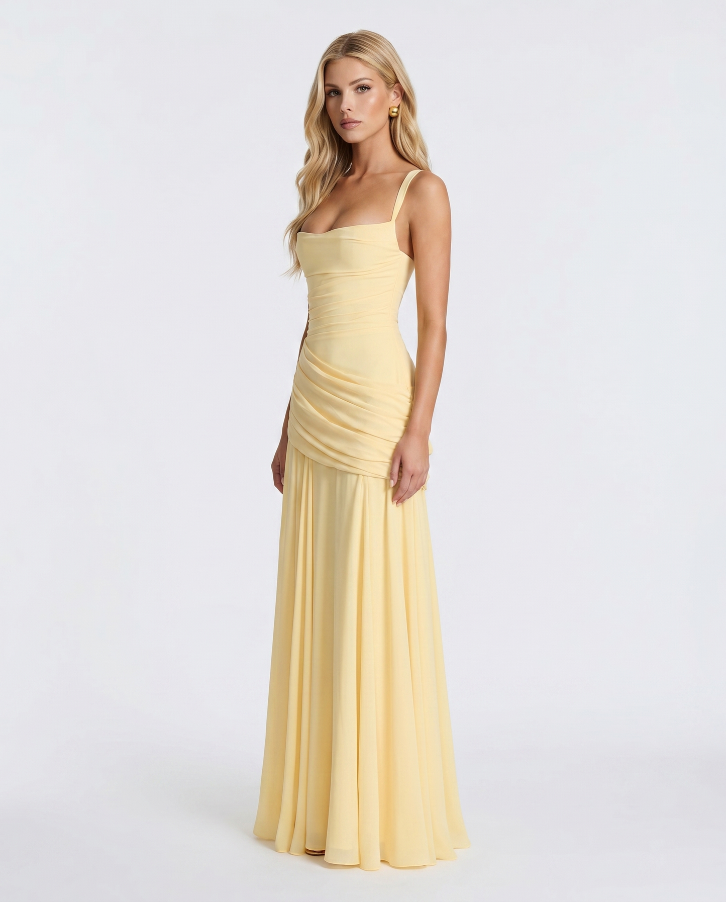 Ruched Maxi Dress