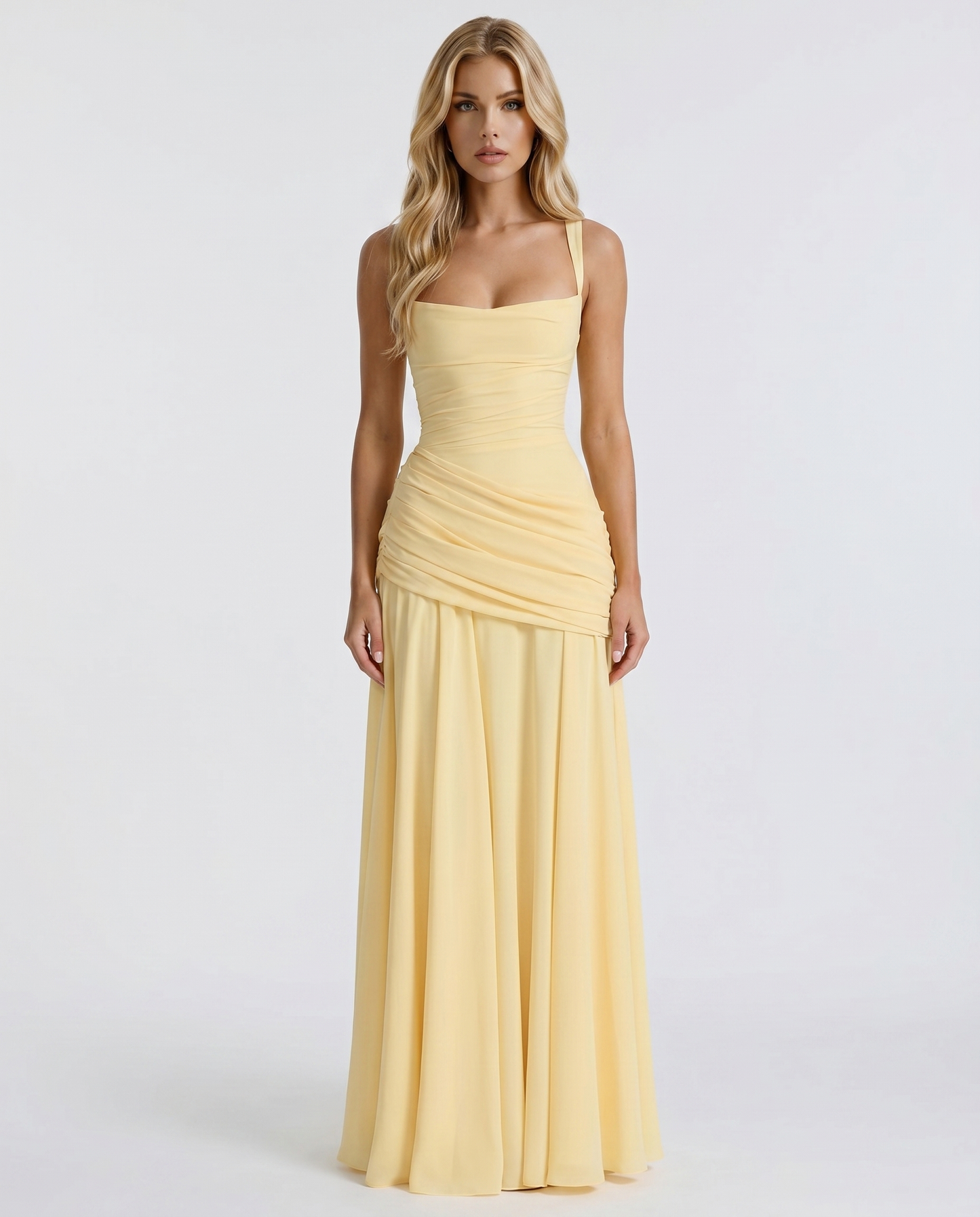 Ruched Maxi Dress